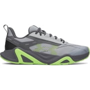 Under Armour Men's Charged Commit Trainer 5, 011 Mod Gray/Castlerock/Lumos Lime, 10.5 US