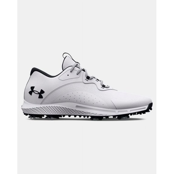 Under Armour Men's Charged Draw 2 Golf Shoes White Wide 12