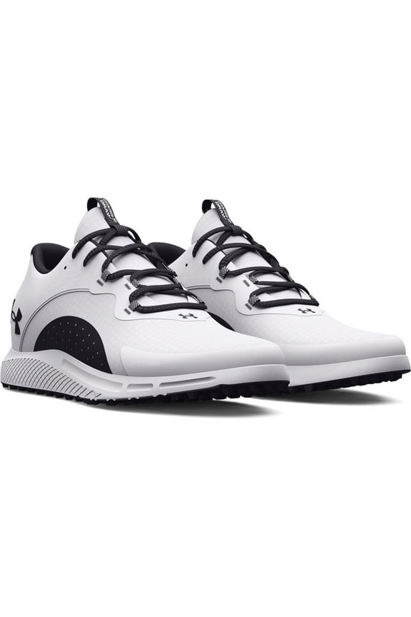 Men's Charged Draw 2 Sl Golf Shoes White/Black Medium 12