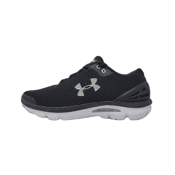 Under Armour Men's Charged Gemini Running Shoes 3026501 Blk/Wht/Noir 001, US Footwear Size System, Adult, Men, Numeric, Medium, 8.5