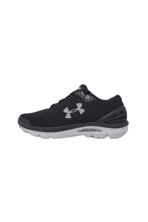 Men's Charged Gemini Running Shoes 3026501 Blk/Wht/Noir 001, US Footwear Size System, Adult, Men, Numeric, Medium, 8.5