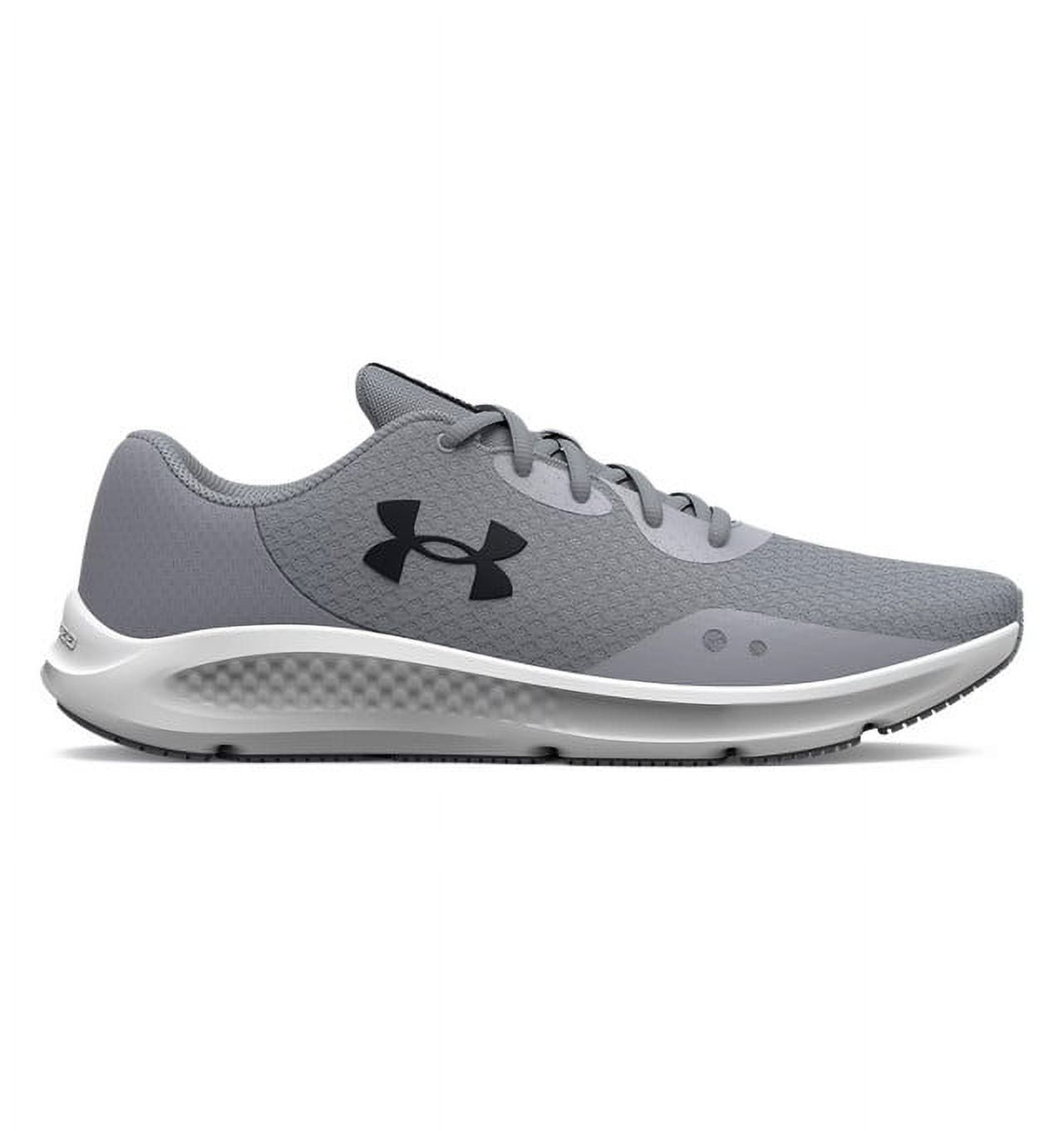 Under Armour Men's Charged Pursuit 3 Running Shoe Mod Gray/Mod Gray/Black - 3024878-104