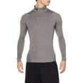 thumbnail image 1 of Under Armour Men's ColdGear Armour Compression Mock, Charcoal Light Heather 020/Black, XX-Large, 1 of 4