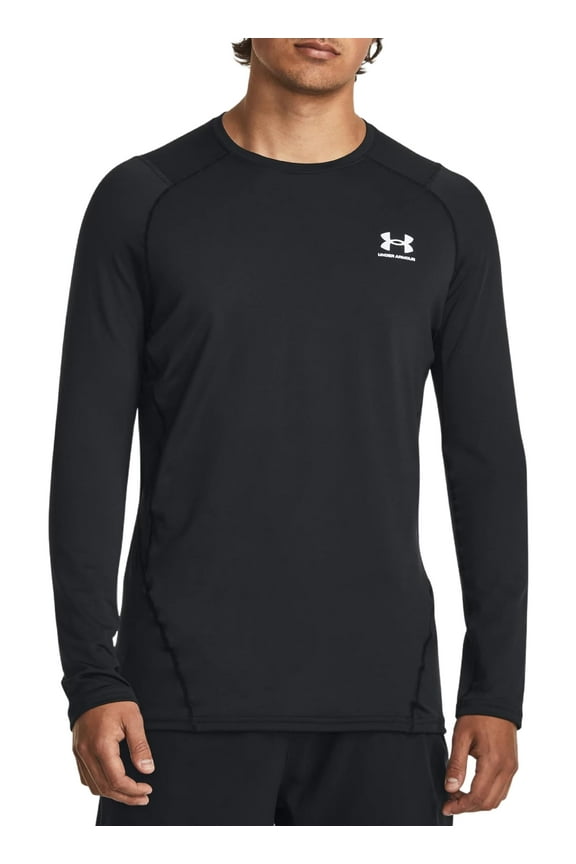 Men's ColdGear Fitted Crew Shirt Top Size Medium