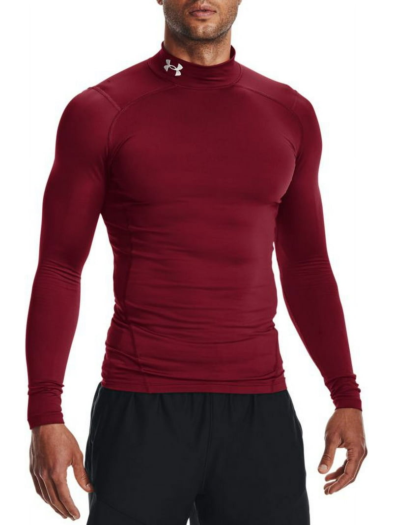 ゴン【新品未使用】UNDER ARMOUR シャツ&スカート Under Armour Men's ColdGear Mock Neck Compression Shirt (Cardinal