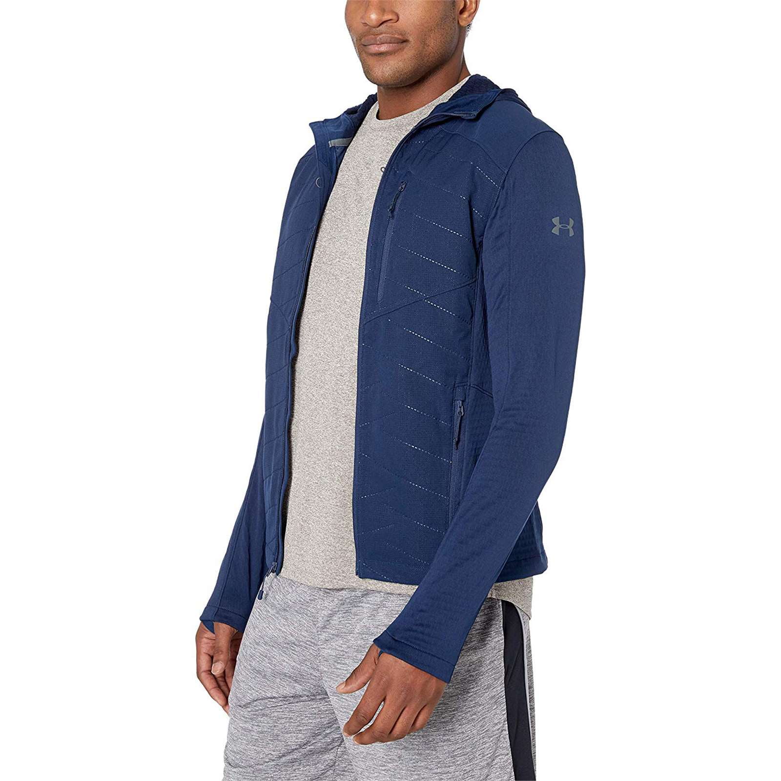 Under Armour Men's Coldgear Reactor Exert Hiking Jacket, Academy