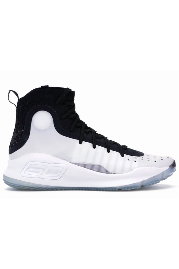 Men's Curry 4 White Black Basketball Shoes, from StockX