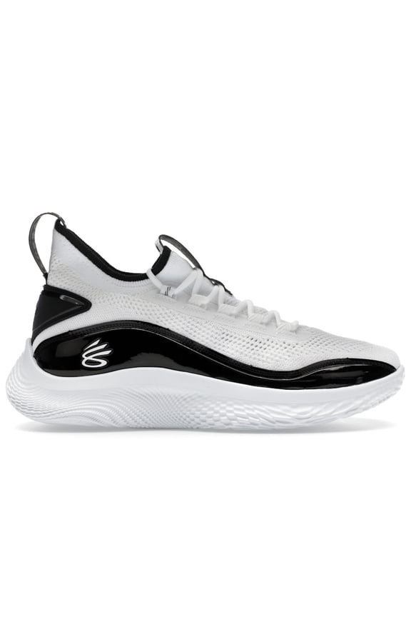 Men's Curry Flow 8 NM White Black Basketball Shoes, from StockX
