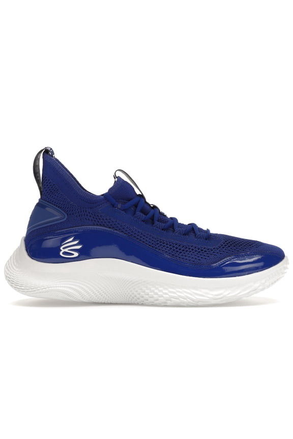 Men's Curry Flow 8 Royal Blue White Basketball Shoes, from StockX