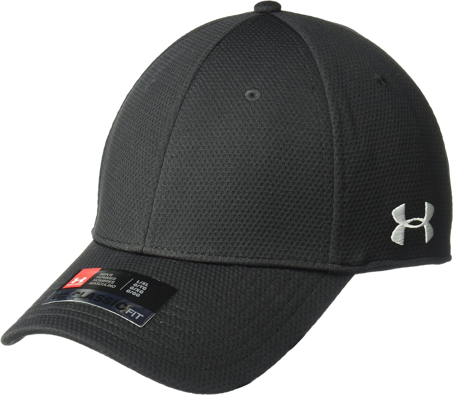 Men's ua curved brim stretch fit cap hotsell