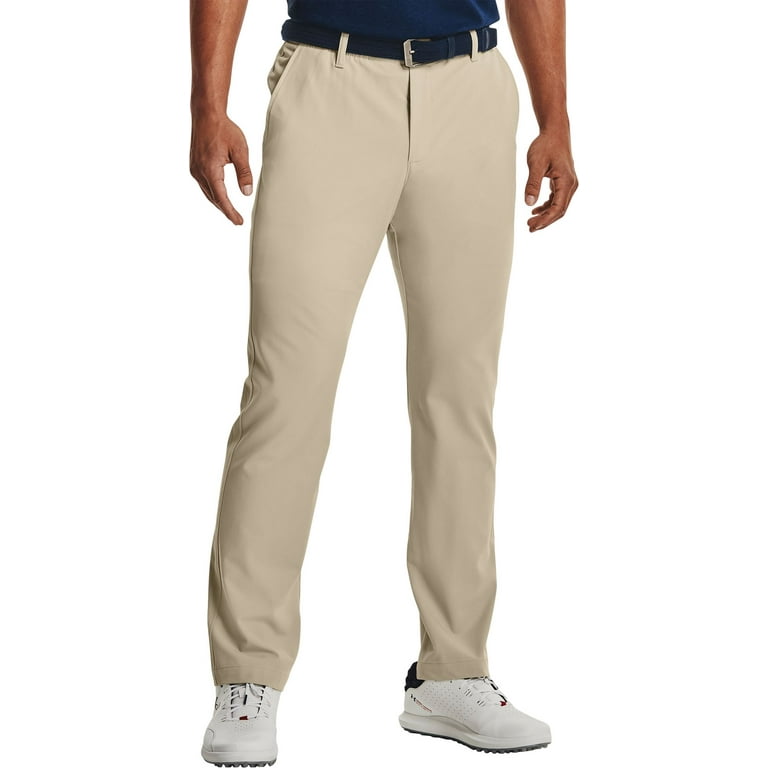 Under Armour Men's Drive Golf Pants (Khaki Base/Halo Gray, 36 X 32