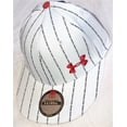 thumbnail image 1 of Under Armour Men's Fitted Flat Brim Cap, Size 6 7/8, White, 1 of 2