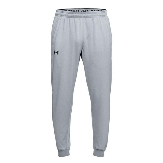 Under Armour Men's Fleece Athletic Running Jogger Pants, Steel Light Heather, 2XL