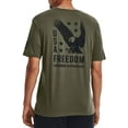 thumbnail image 1 of Under Armour Men's Freedom Amp 2 Tee (Marine Od Green/Black, L), 1 of 3
