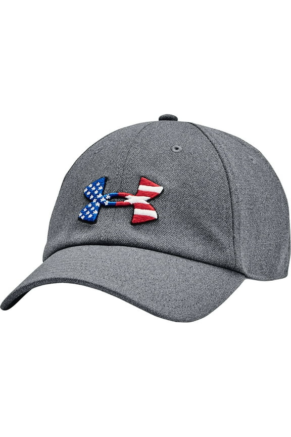 Men's Freedom Blitzing Adjustable Hat (Pitch Gray/White, One Size)