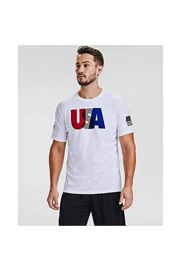 Men's Freedom USA Olympic Shirt White 3XL 1358034-100
