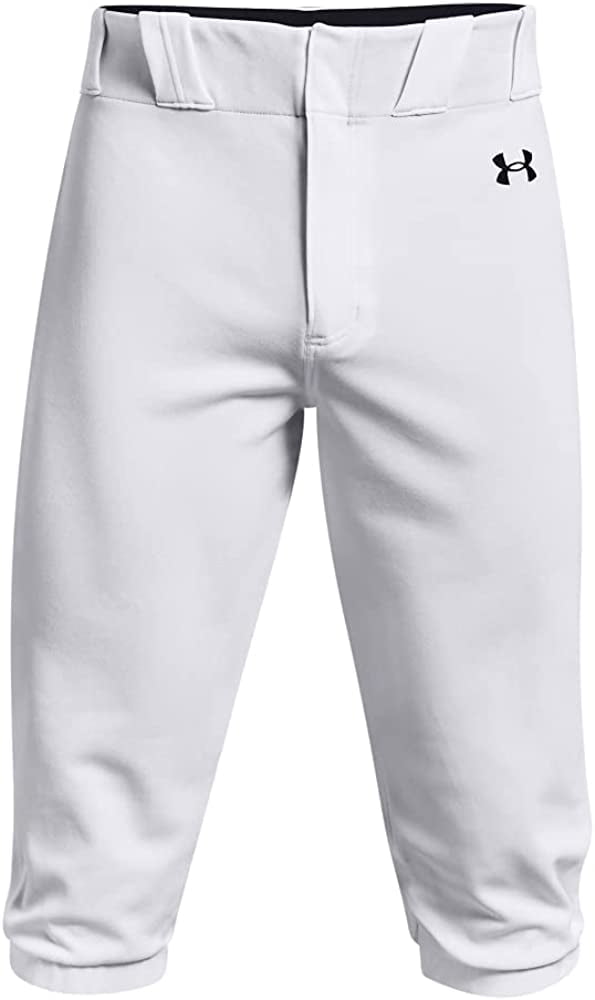 Under Armour Men's Gameday Vanish Knicker 21 Baseball Pant White/Black