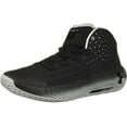 thumbnail image 1 of Under Armour Men's HOVR Havoc 2 Basketball Shoe, Black/White, 8 D(M) US, 1 of 4