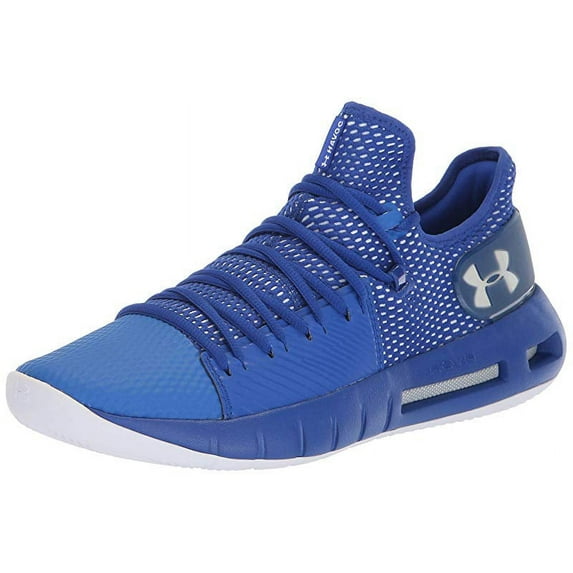 Under Armour Men's HOVR Havoc Low Basketball Shoe, Royal/White, 11.5 D(M) US
