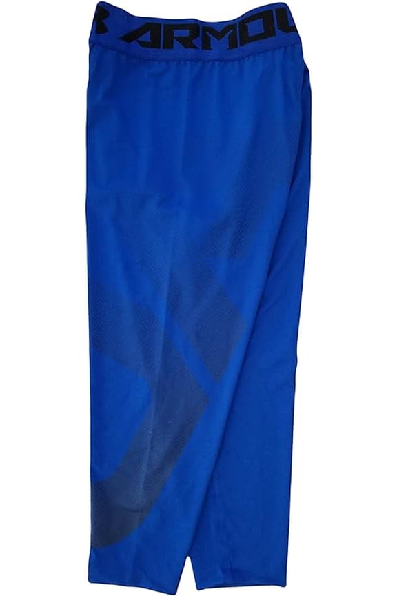 Men's HeatGear Armour Compression Leggings, Royal Blue, Medium