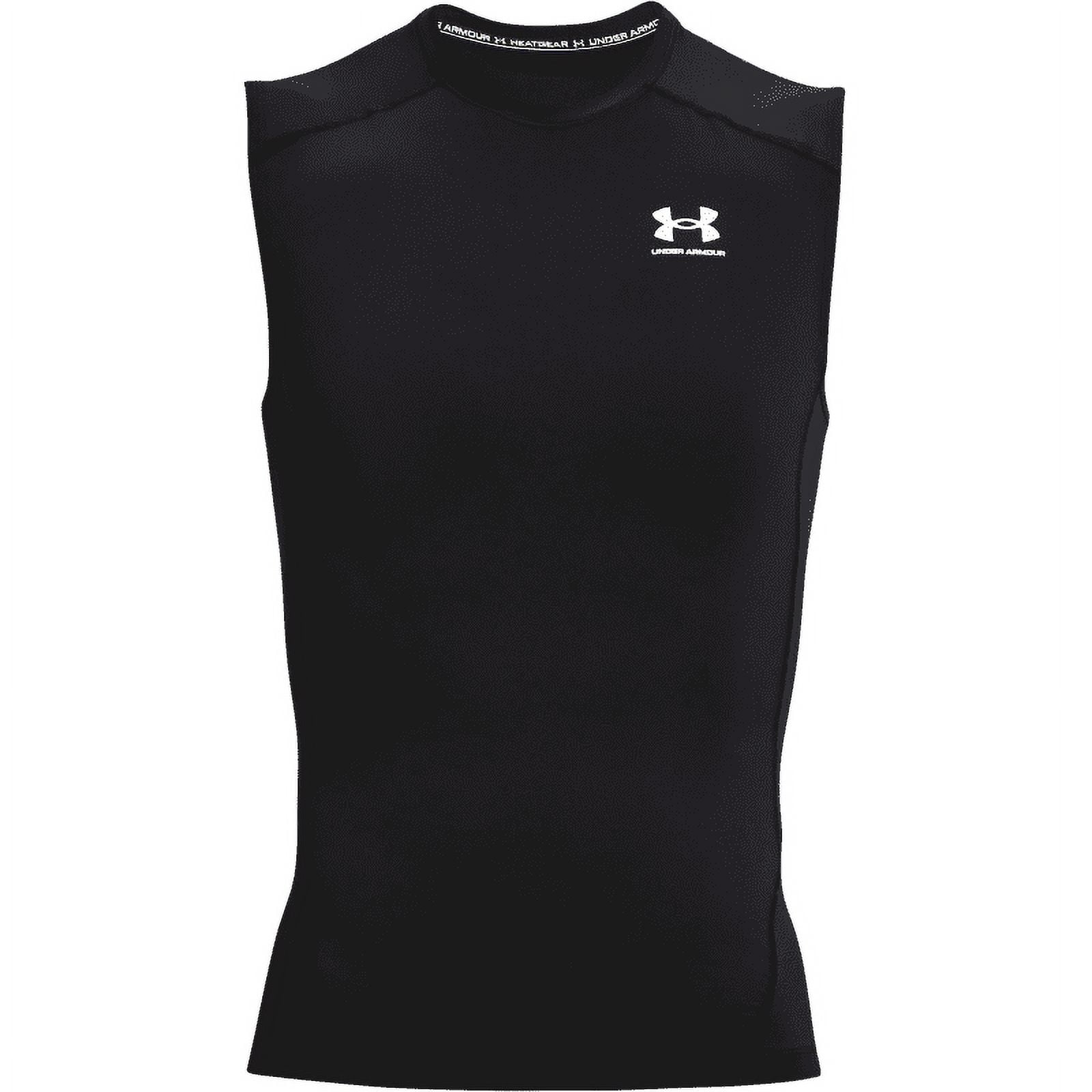 HeatGear Armour Sleeveless Compression Tank RED 2XL by Under Armour