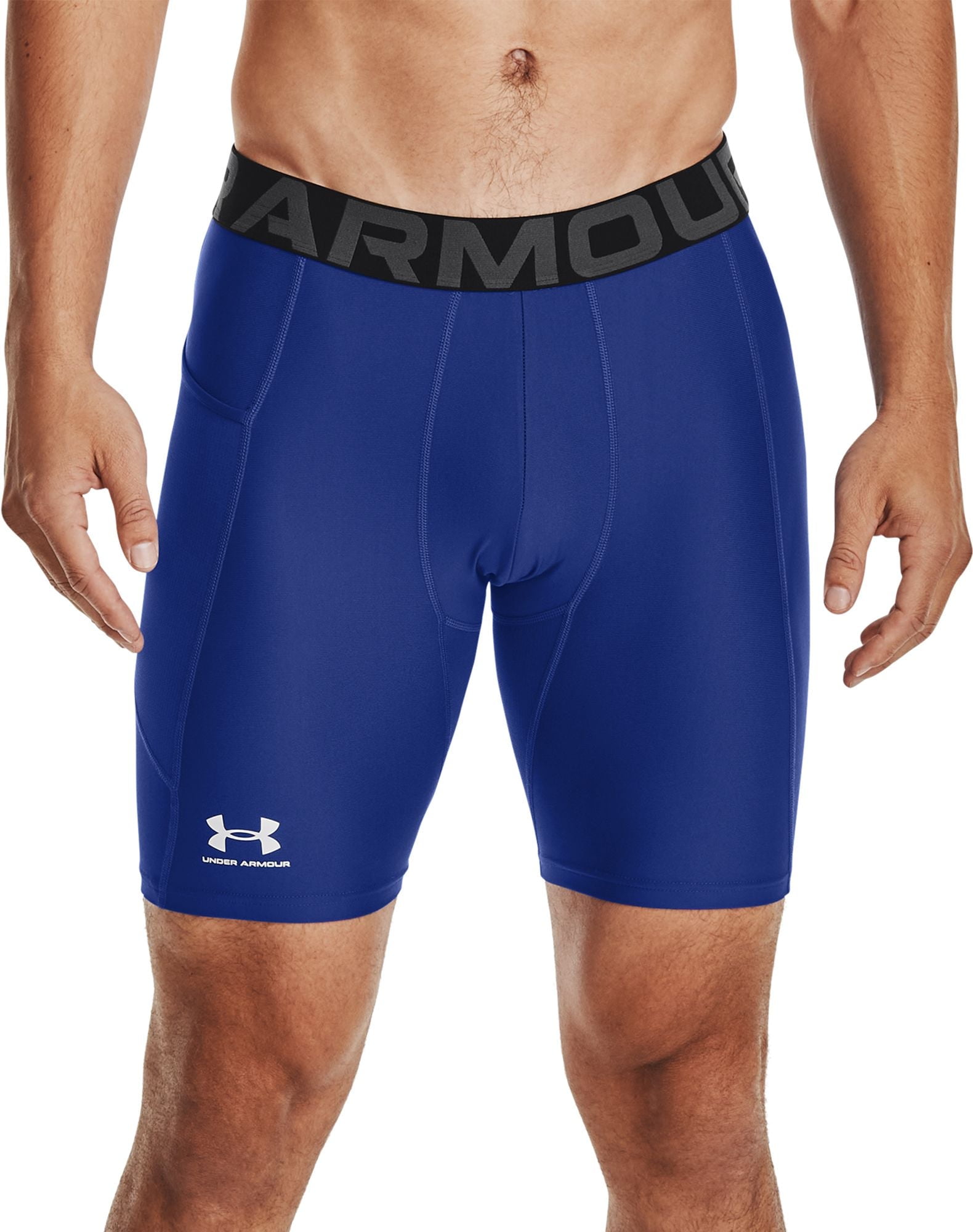 Under Armour Men's HeatGear Compression 6\u0026q; Shorts (Marine