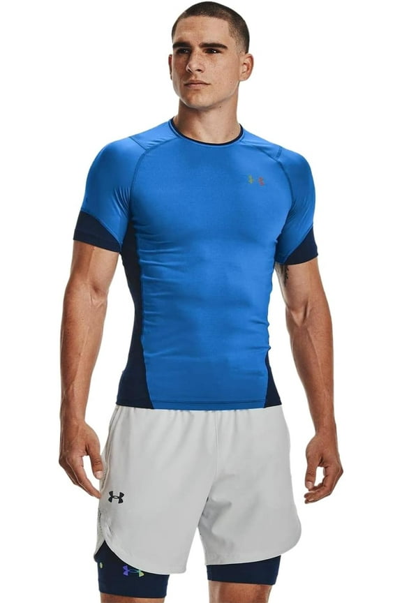 Men's HeatGear Rush 2.0 Compression Short-Sleeve T-Shirt 3XL