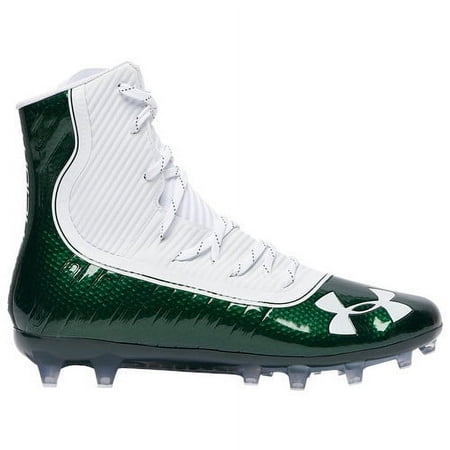 NEW Mens Under Armour Highlight MC Football/Lacrosse Cleats Green/White 9 M