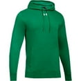 thumbnail image 1 of Under Armour Men's Hustle Fleece Hoodie KELLY GREEN | WHITE LG, 1 of 4