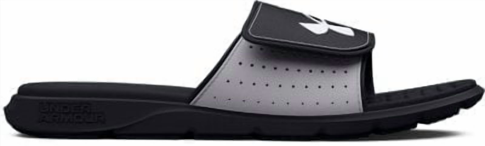 Mens Size 18 Under Armour Comfort Ignite Pro Slides 3026023-003 Black White New under-armour-ignite-pro-  main image 2