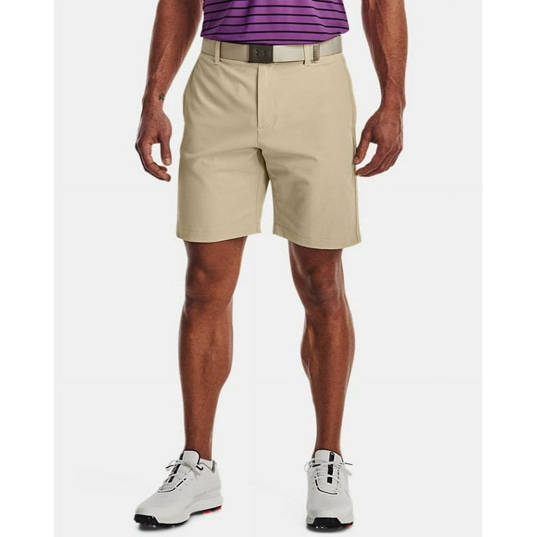 Under Armour Men's Iso-Chill Airvent 8.5In Golf Shorts Khaki 36 