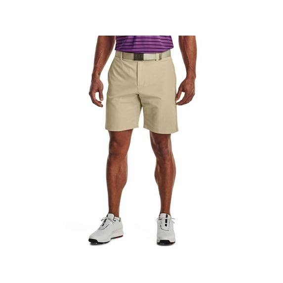 Under Armour Men's Iso-Chill Airvent 8.5In Golf Shorts Khaki 38