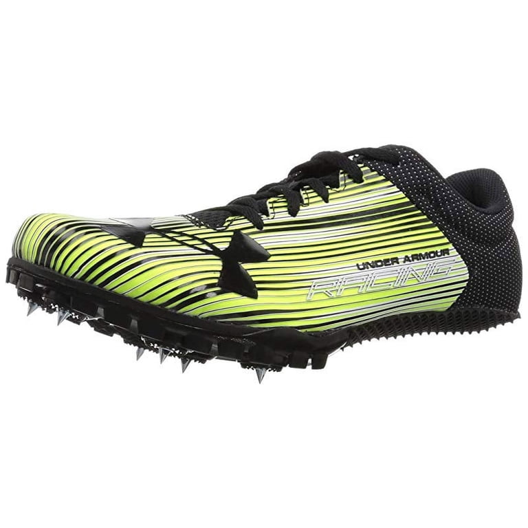 Under Armour Black and Neon Green Track Spikes- New Under Armour Charged Escape 3  main image 4