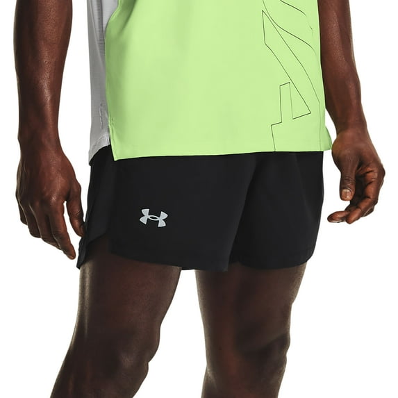 Under Armour Men's Launch SW 5Γ ¥ Shorts (Black/Black/Ref, L)