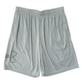 thumbnail image 1 of Under Armour Men's Lightweight Tech Graphic Athletic Shorts, 1306443 (Light Grey/Black, L), 1 of 1