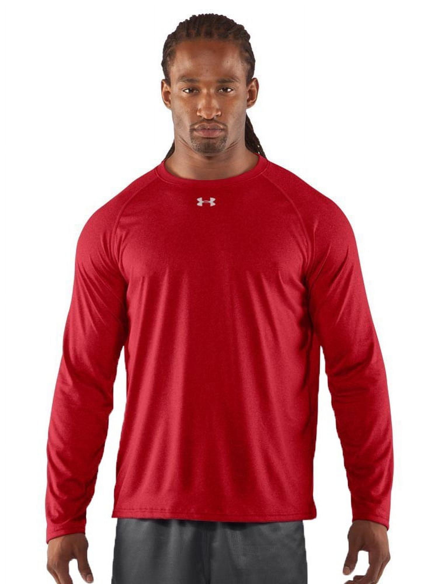 Miami University Red Under Armour Long Sleeve Tee