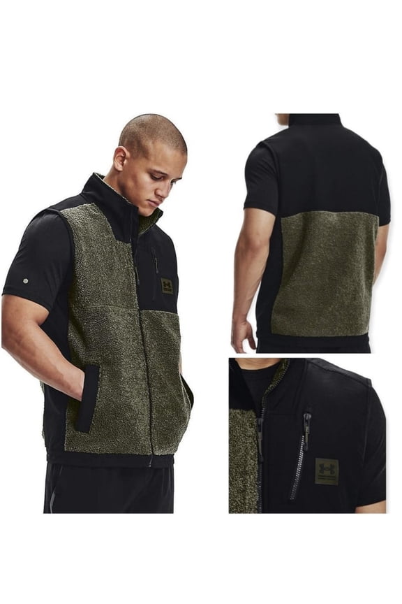 Men's Marine Green/Black Mission Boucle Vest - XXL