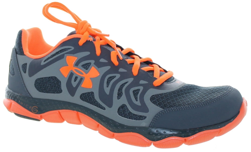 Under Armour Micro G Engage II Shoes Mens 14 Black Orange Running Sneakers Under armour Micro G Sneakers for Men for Sale - Shop Men main image 3
