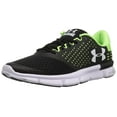 thumbnail image 1 of Under Armour Men's Micro G Speed Swift 2 Running Shoe, Black (004)/Quirky Lime, 10, 1 of 1