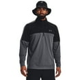 thumbnail image 1 of Under Armour Men's Midlayer Golf Pullover Grey/Black L, 1 of 1