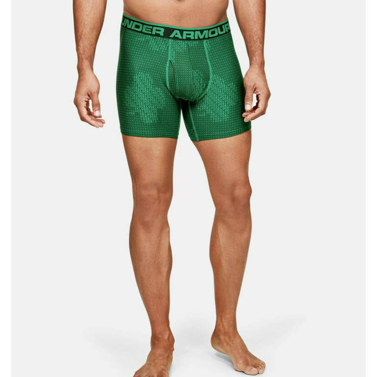 Under Armour Men's Original Series Printed Boxerjock Underwear, Green Xl