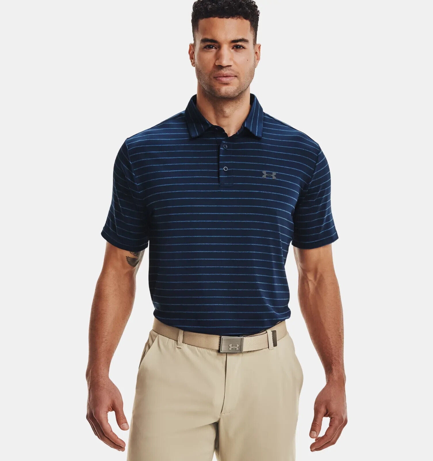 Amazon.com: Under Armour Men's Playoff 2.0 Blocked Polo Golf