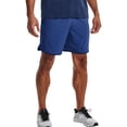 thumbnail image 1 of Under Armour Men's Qualifier Train Shorts, Tech Blue (432)/Indigo, Small, 1 of 5