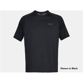 Tek Gear Mens DryTek Black Active T-Shirt, Breathable