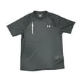 thumbnail image 1 of Under Armour Men's Relaxed Fit Moisture Wicking Tech Tee Shirt, 1326413 (Solid Black (001), XXL), 1 of 2