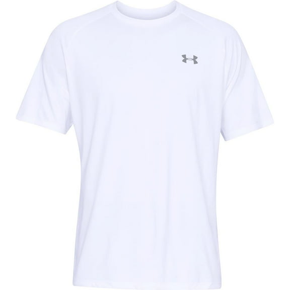 Under Armour Men's Relaxed Fit Moisture Wicking Tech Tee Shirt, 1326413 (White, XXXL)