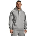 thumbnail image 1 of Under Armour Men's Rival Fleece Pullover Hoodie (Castlerock Light Heather,Men,S), 1 of 5