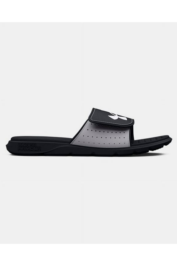 Men's Shoes Footwear Slide Sandals, Black, Size 17