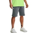 thumbnail image 1 of Under Armour Men's Shorts UA Rival Fleece Drawstring Waist Athletic Shorts, Grey, L, 1 of 2