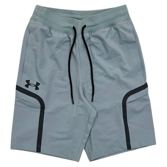 Under Armour Men's Sportstyle Elite Activewear Cargo Shorts (Small, Grey)